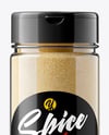 Plastic Spice Jar with Onion Powder Mockup