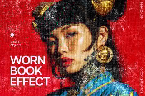 Worn Book Photo Effect - Add-Ons