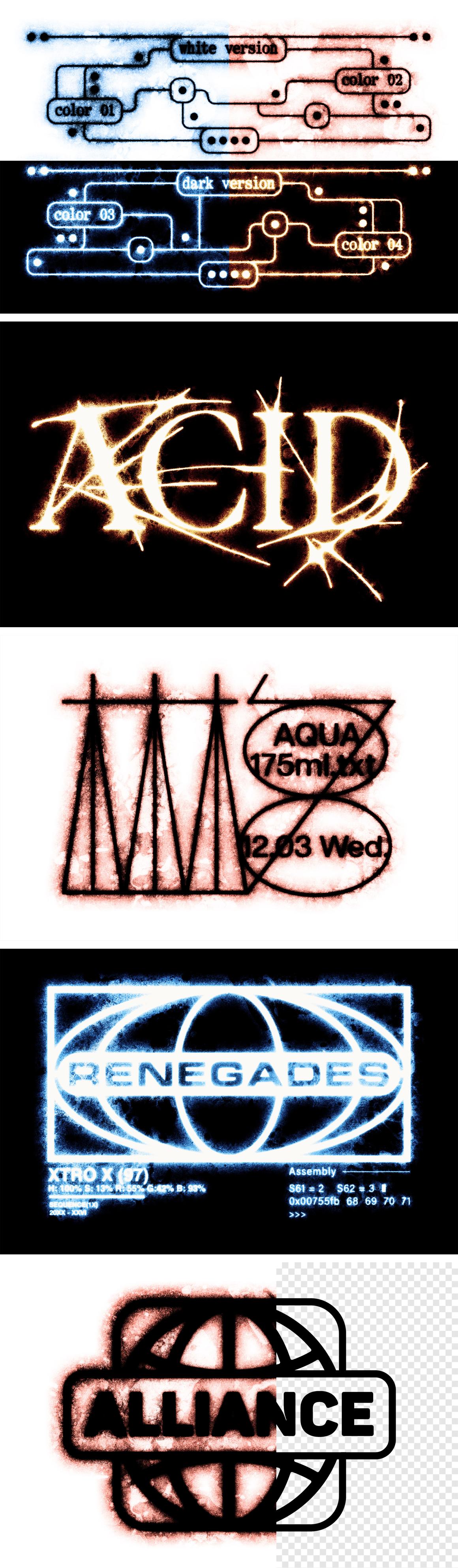 Angelic Grunge Text &amp; Logo Effect