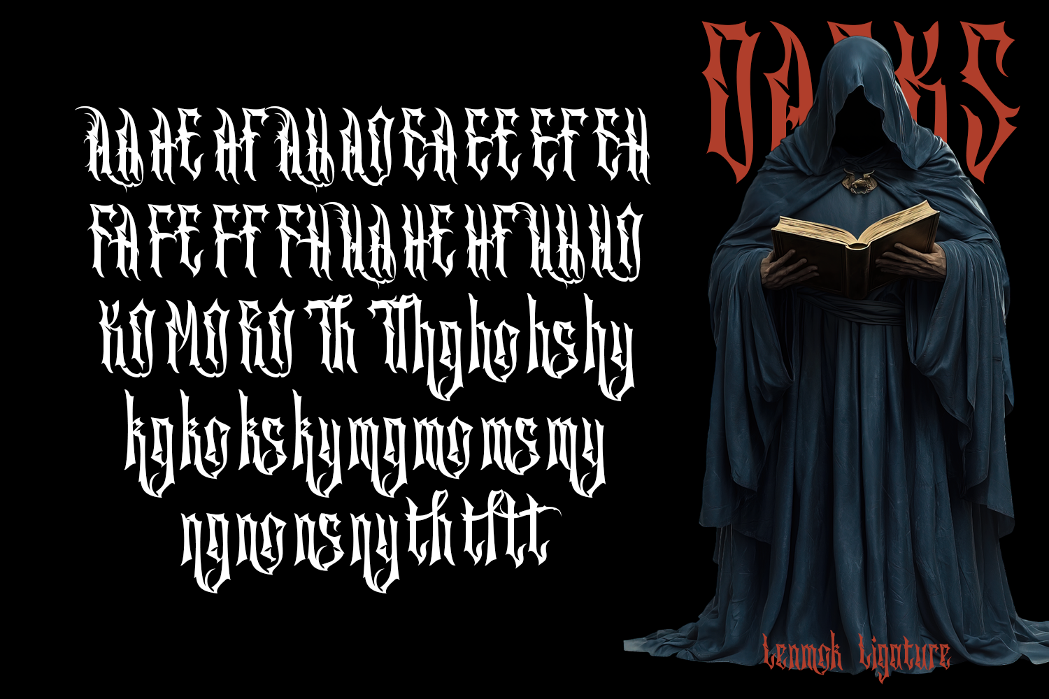 Lenmok - Blackletter Font