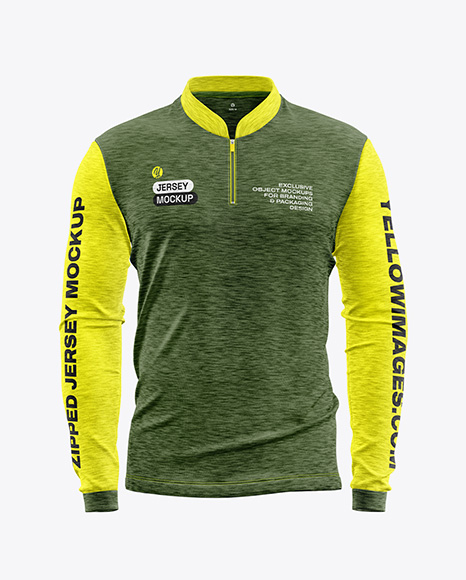 Melange Jersey Mockup - Mockups