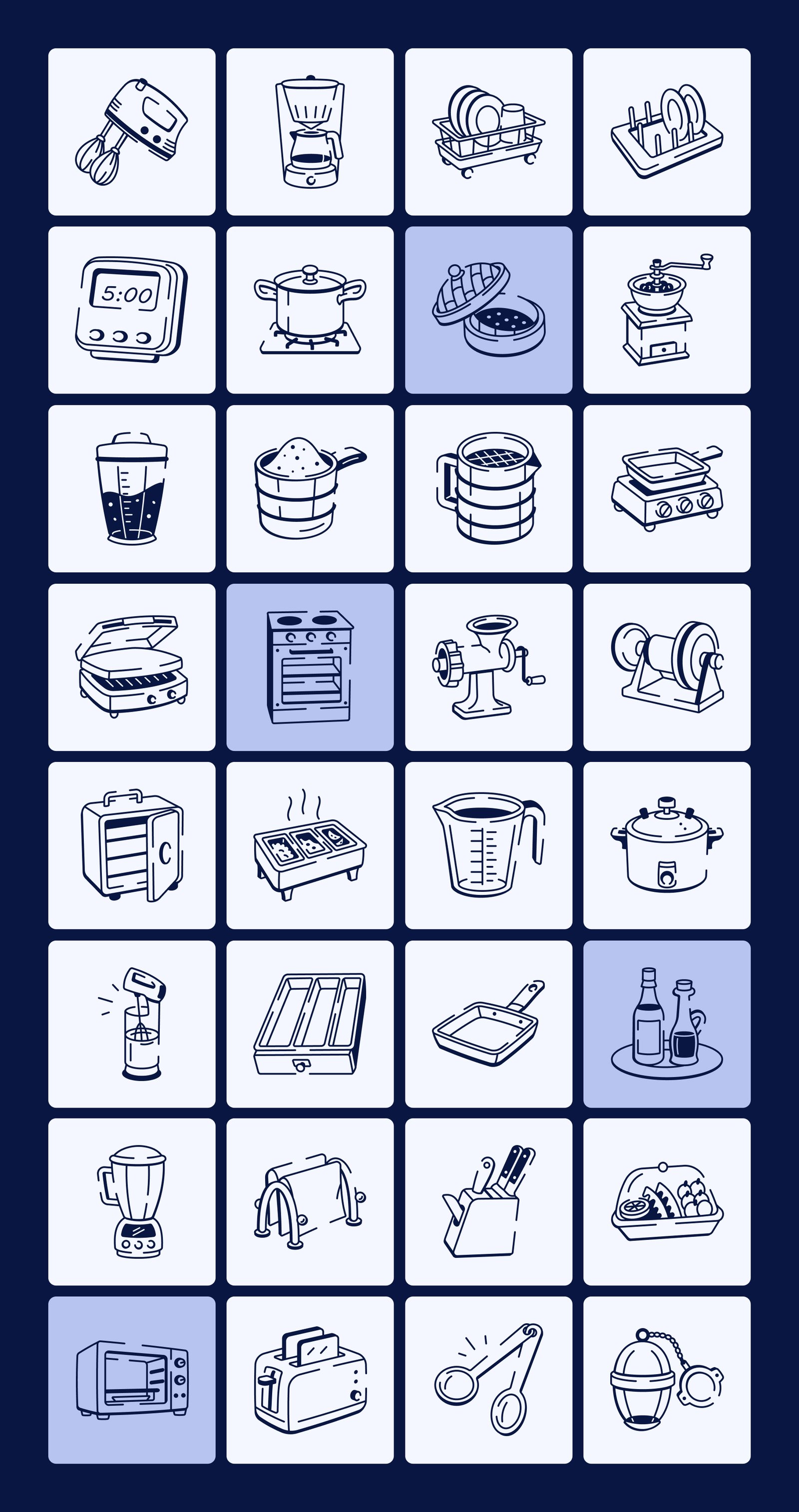 Kitchen Doodle Icon