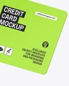 Three Credit Cards Mockup