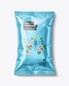 Metallic Snack Package Mockup