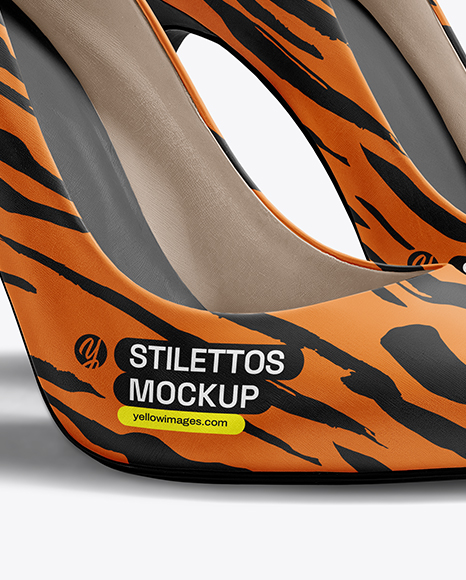Pair of Stilettos Mockup