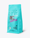 Matte Coffee Bag Mockup