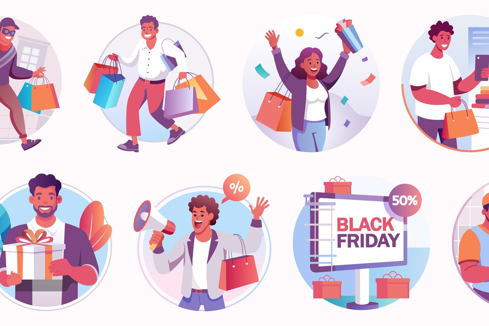 Black Friday Illustration