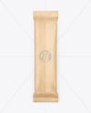 Kraft Stick Sachet Mockup