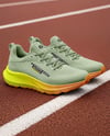 Pair Of Running Shoes on Track Mockup