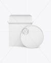 Opened Box with Plastic Jar Mockup