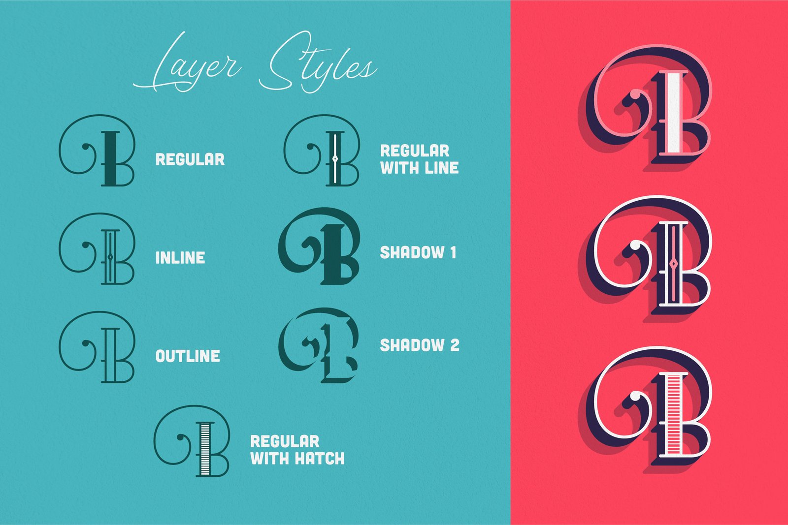 Beijin Layered Font