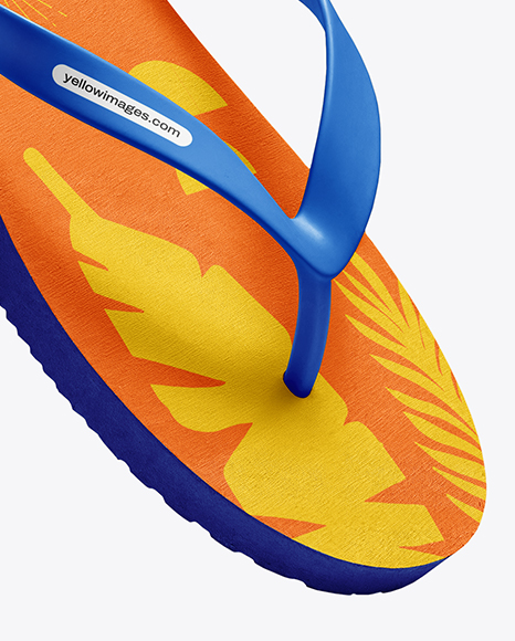 Floating Flip Flop Mockup