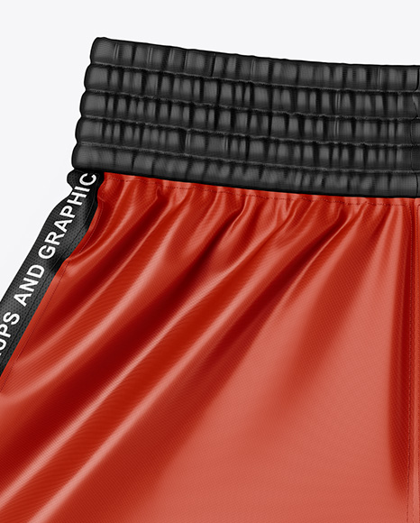 Boxing Shorts Mockup