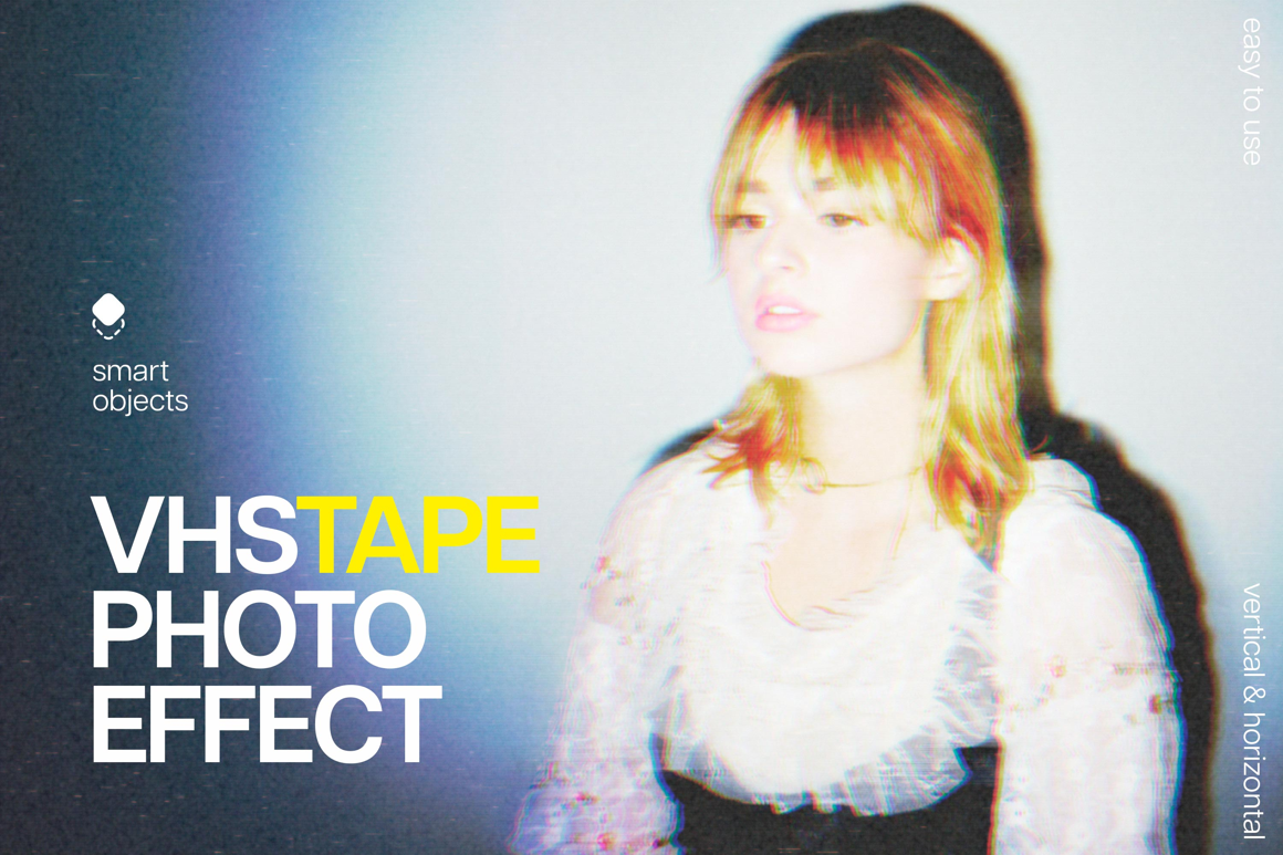 Old Vhs Tape Photo Effect