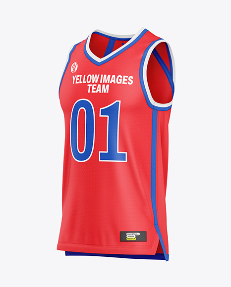 Basketball Jersey Mockup - Mesh jersey mockup