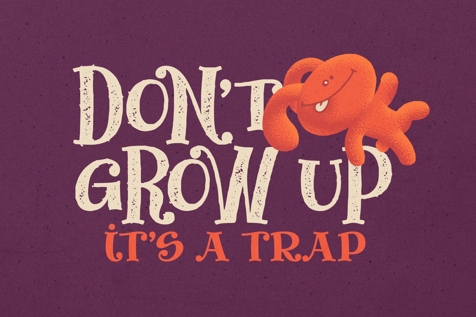 Jumping Rabbit - Funny Font