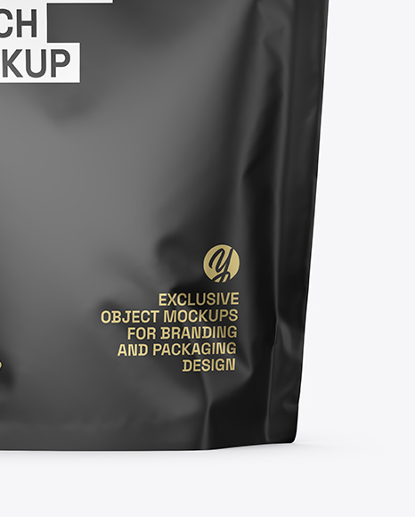 Matte Stand-up Pouch Mockup