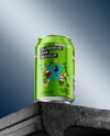 12oz Aluminium Can on the Block Mockup