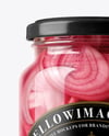 Canned Red Pickled Onions Mockup
