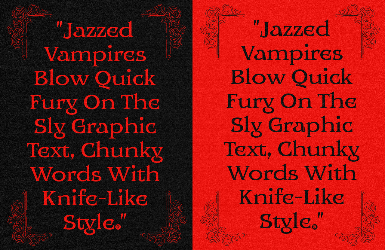 UT Shadigo - A Sharp Display Font