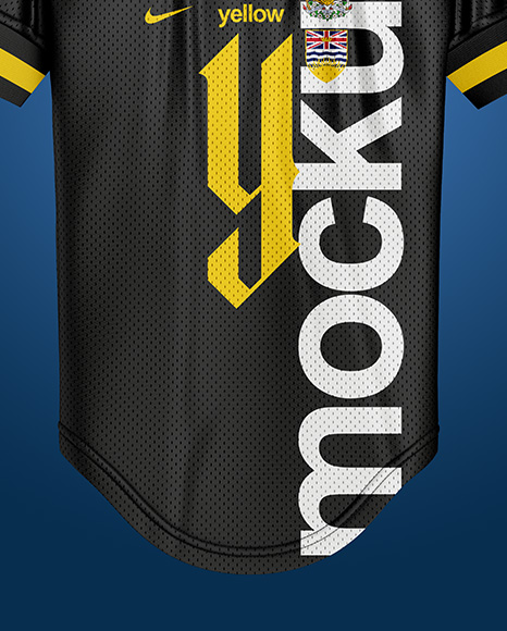 Baseball Jersey on a Wooden Hanger Mockup