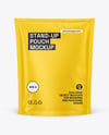 Matte Stand-up Pouch Mockup