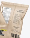 Kraft Paper Snack Bags Mockup