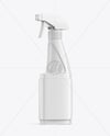 Matte Trigger Spray Bottle Mockup