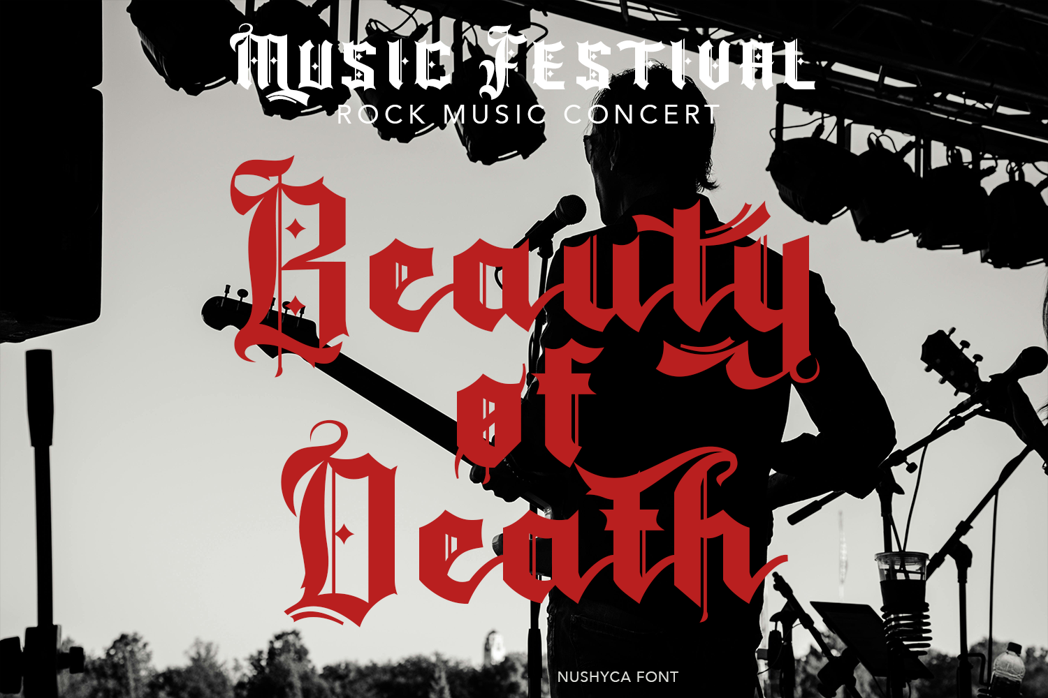 Nushyca Blackletter Font