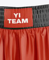 Boxing Shorts Mockup - Half Side View