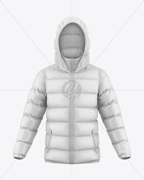 Glossy Down Jacket Mockup