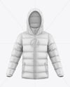 Glossy Down Jacket Mockup