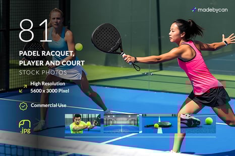 81 Padel Racquet, Player and Court Stock Photos for Sports Content - Stock Photos