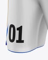 Soccer Kit Mockup - Back Half Side View