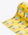 Glossy Film Roll Mockup
