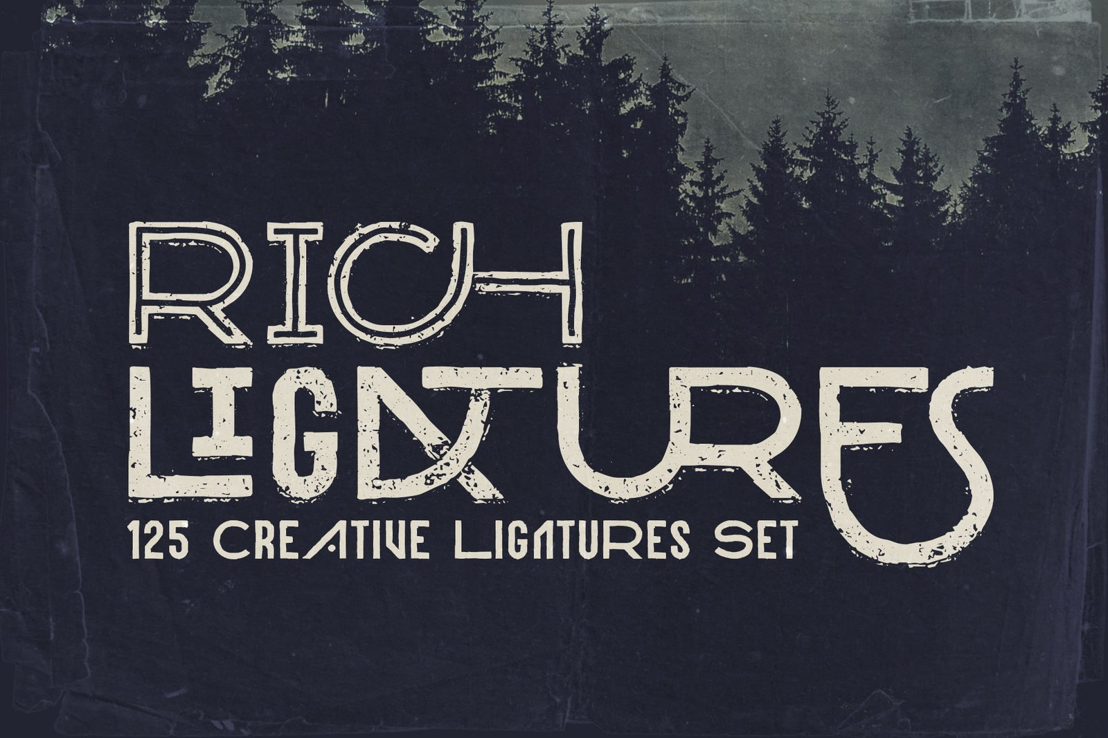Burning Radfort - Handcrafted Font Family