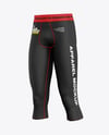 3/4 Men's Leggings Mockup