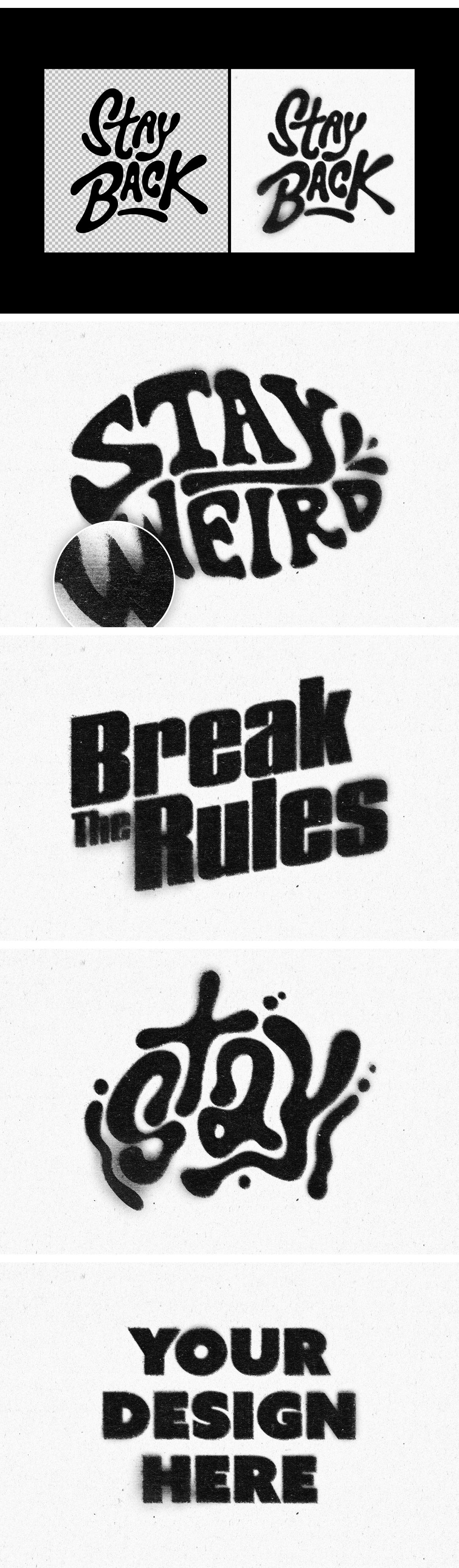 Dirty Stamp Text &amp; Logo Effect