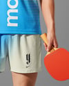 Man Wearing Table Tennis Uniform Mockup