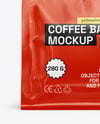 Glossy Coffee Package Mockup