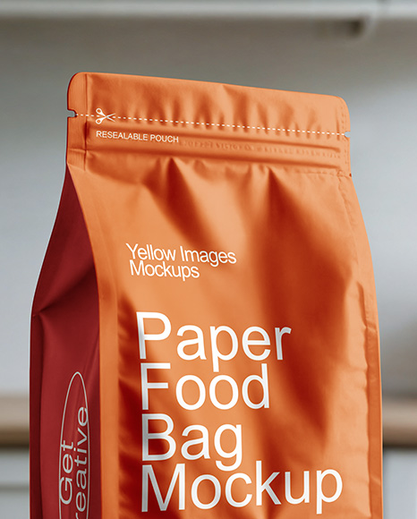 Food Bag Mockup