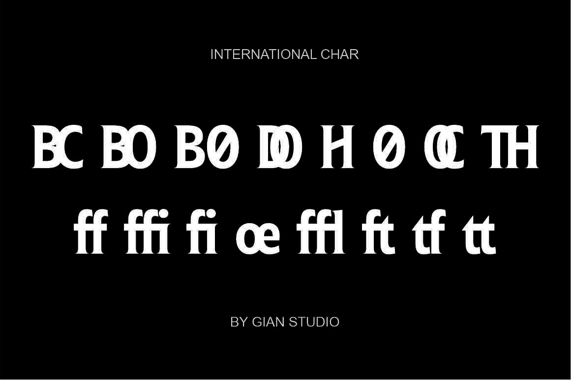 Ginfitanle Font