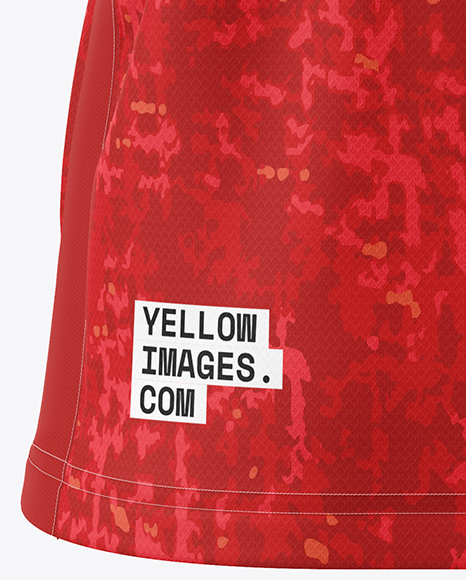 Soccer Jersey Mockup - Back View