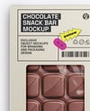 Milk Chocolate Bar Mockup
