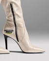 Pair of High-Knee Boots on Women's Legs Mockup