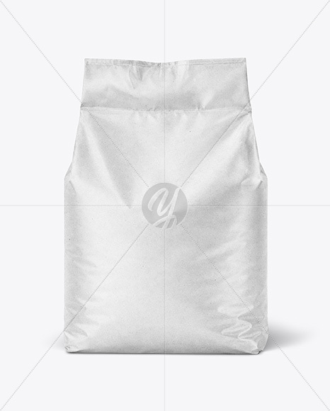 Kraft Paper Bag with Handle Mockup
