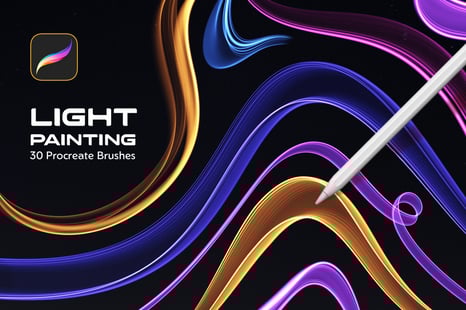 Light Painting Procreate Brushes