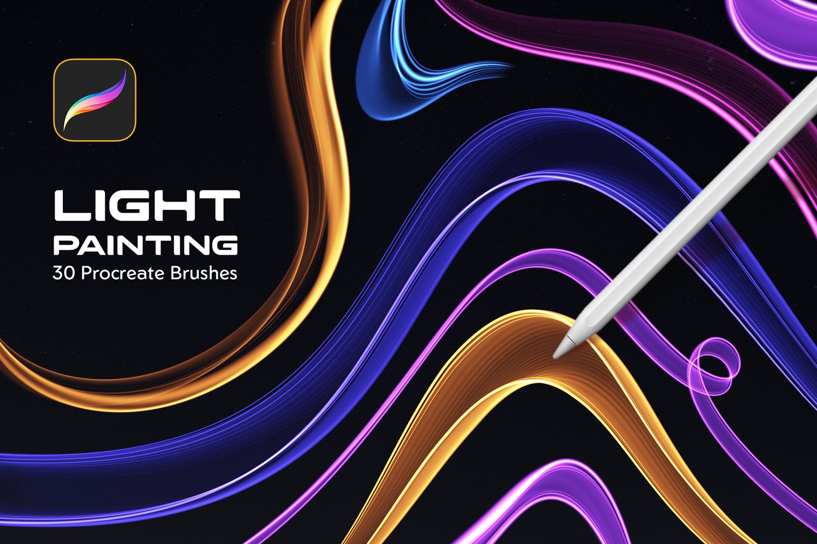 Light Painting Procreate Brushes