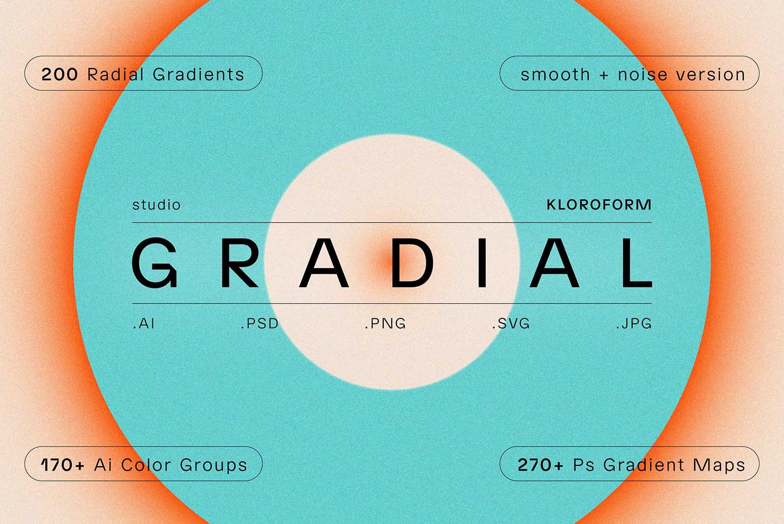GRADIAL - 200 Radial Gradients
