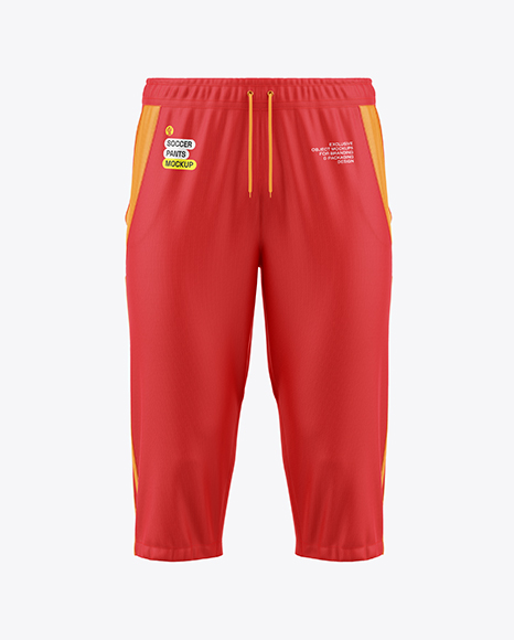 Soccer Pants Mockup - Front View